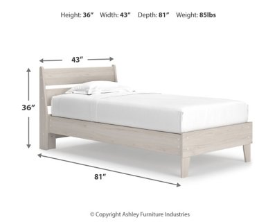 Socalle Twin Panel Platform Bed - Image 5