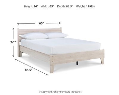 Socalle Queen Panel Platform Bed - Image 5