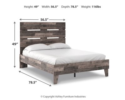 Neilsville Full Panel Platform Bed - Image 5