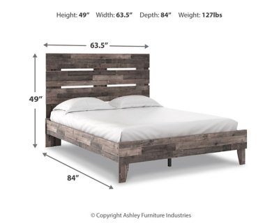 Neilsville Queen Panel Platform Bed - Image 5