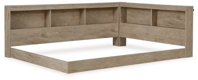 Oliah Full Bookcase Storage Bed - Image 4