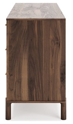 Calverson Queen Panel Platform Bed with Dresser and Nightstand - Image 6