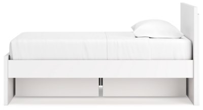 Onita Twin Panel Platform Bed with 1 Side Storage - Image 8