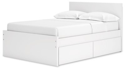 Onita Full Panel Platform Bed with 2 Side Storage - Image 4