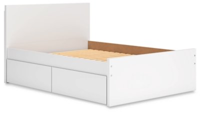 Onita Full Panel Platform Bed with 2 Side Storage - Image 3