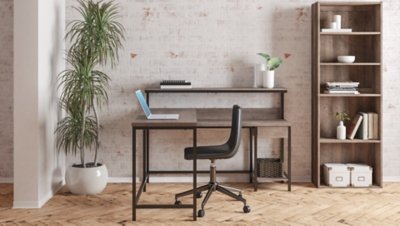 Arlenbry Home Office L-Desk with Storage - Image 10