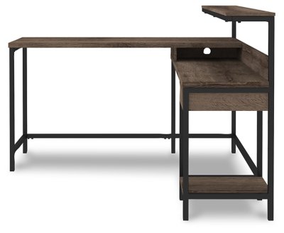 Arlenbry Home Office L-Desk with Storage - Image 5