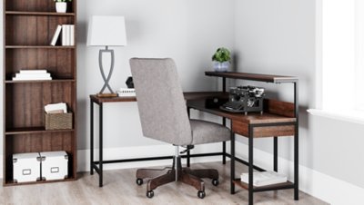 Camiburg Home Office L-Desk with Storage - Image 11