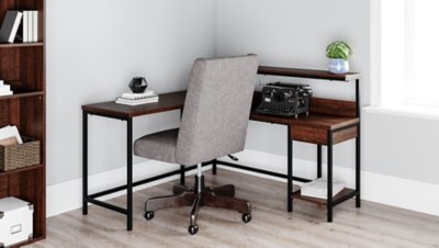 Camiburg Home Office L-Desk with Storage - Image 3