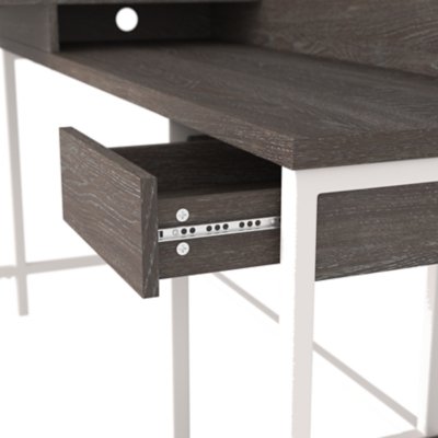 Dorrinson Home Office L-Desk with Storage - Image 10