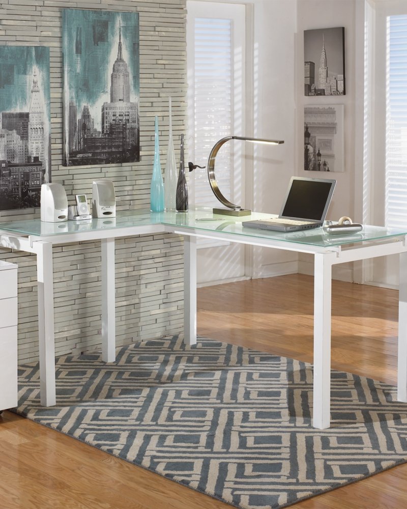 Baraga Home Office L-Desk - Image 3