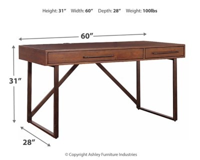 Starmore 60" Home Office Desk - Image 11