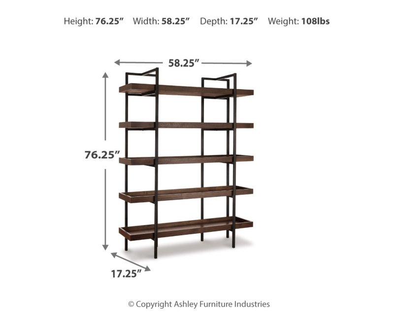 Starmore 76" Bookcase - Image 5