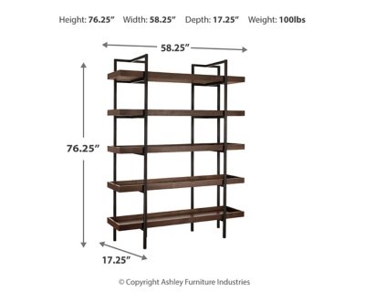 Starmore 76" Bookcase - Image 5