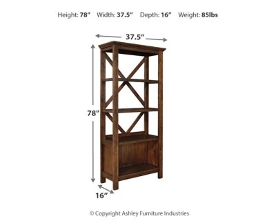 Baldridge 75" Bookcase - Image 5