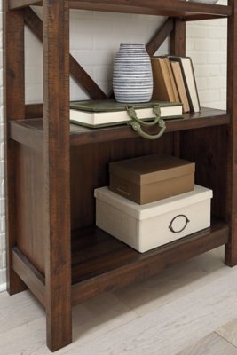 Baldridge 75" Bookcase - Image 4