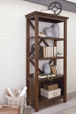 Baldridge 75" Bookcase - Image 3