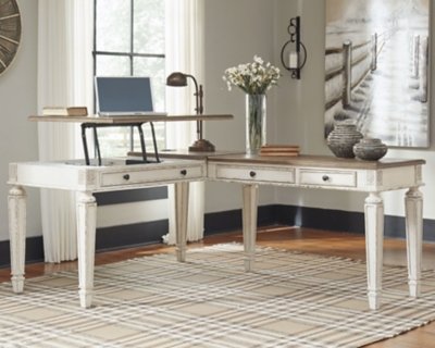 Realyn 2-Piece Home Office Lift Top Desk - Image 3