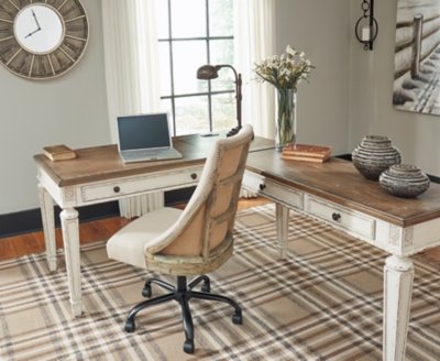 Realyn 2-Piece Home Office Lift Top Desk - Image 11