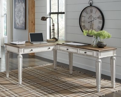 Realyn 2-Piece Home Office Desk - Image 3