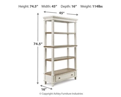 Realyn 75" Bookcase - Image 5