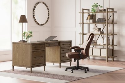 Roanhowe 68" Home Office Desk - Image 12