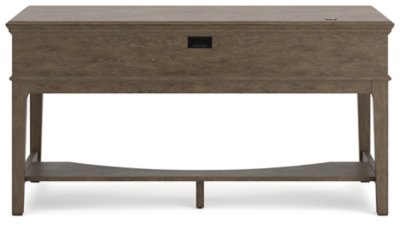 Janismore Home Office Storage Leg Desk - Image 6