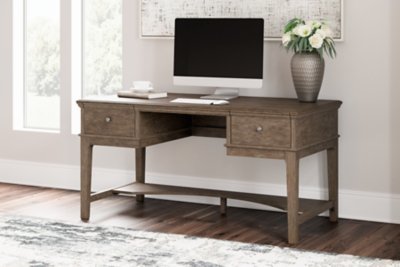 Janismore Home Office Storage Leg Desk - Image 3
