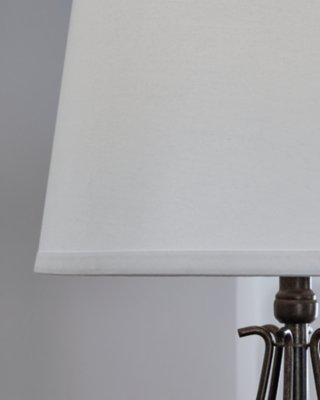 Brycestone Floor Lamp with 2 Table Lamps - Image 4
