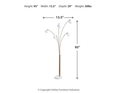 Taliya Arc Lamp - Image 5
