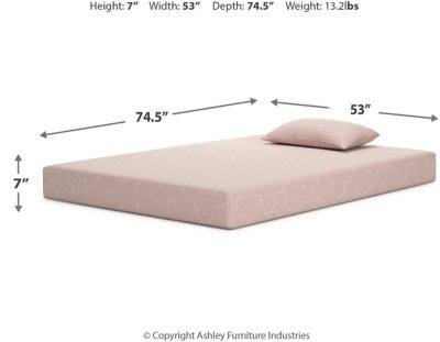 iKidz Coral Full Mattress and Pillow - Image 7