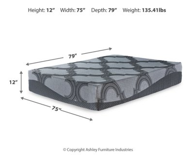 12 Inch Ashley Hybrid King Mattress - Image 5