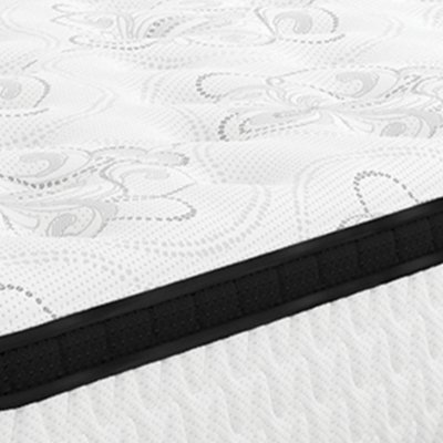 Chime 12 Inch Hybrid California King Mattress and Foundation Set - Image 7