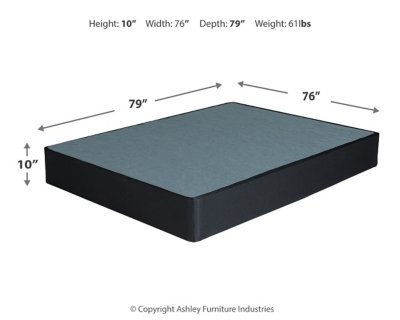 10 Inch Chime Memory Foam King Mattress and Foundation - Image 5