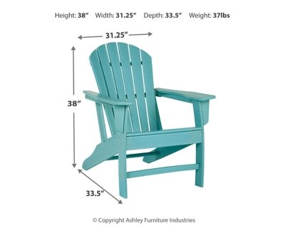 Sundown Treasure Adirondack Chair with End Table - Image 14