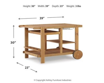 Kailani Serving Cart - Image 13