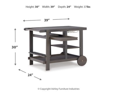 Kailani Serving Cart - Image 13