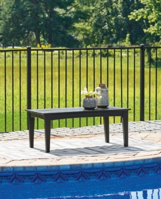 Hyland wave Outdoor Coffee Table - Image 3