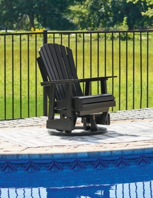 Hyland Wave Outdoor Swivel Glider Chair - Image 3