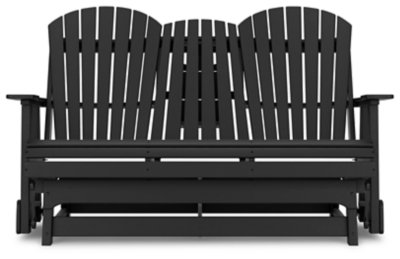 Hyland Wave Outdoor Glider Loveseat - Image 8
