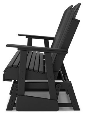 Hyland Wave Outdoor Glider Loveseat - Image 9