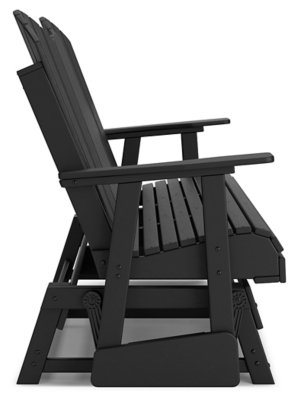 Hyland Wave Outdoor Glider Loveseat - Image 10