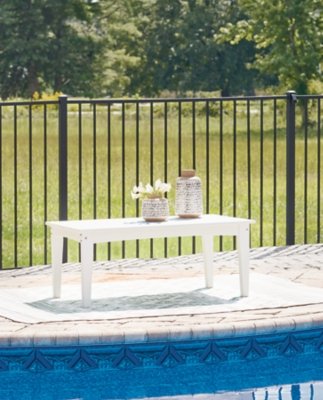 Hyland Wave Outdoor Coffee Table - Image 3