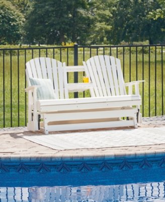 Hyland wave Outdoor Glider Loveseat - Image 5