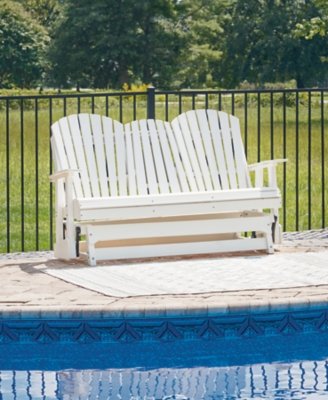 Hyland wave Outdoor Glider Loveseat - Image 3