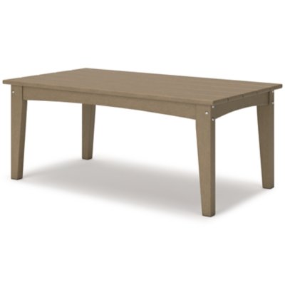 Hyland Wave Outdoor Coffee Table - Image 4