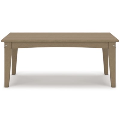 Hyland Wave Outdoor Coffee Table - Image 6