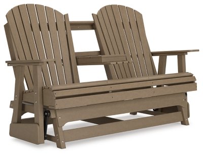 Hyland Wave Outdoor Glider Loveseat - Image 5