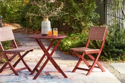 Safari Peak Outdoor Table and Chairs (Set of 3) - Image 9