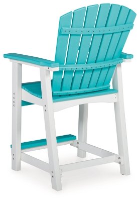 Eisely Outdoor Counter Height Bar Stool (Set of 2) - Image 8